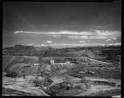Old Mining Camp Engulfed by the Modern Robinson Mine, Ruth | William Binzen Photography