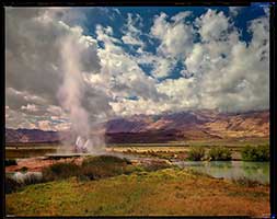 Fly Geyser in Winter | William Binzen Photography
